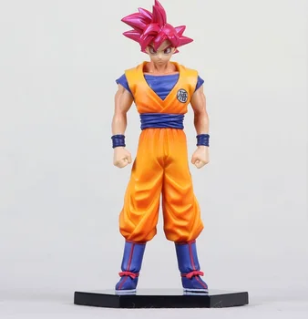 Anime Figur 16 CM Dragon Ball Super Saiyajin Guds Son Goku PVC-Action Figur Collectible Model Legetøj Dukke Kid Gave