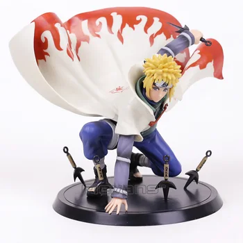 Anime Naruto Shippuden Namikaze Minato PVC Figur Collectible Model Toy 14cm