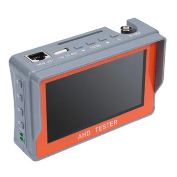 ANNKE 4,3 Tommer HD-AHD CCTV Tester Overvåge AHD 1080P Analog Kamera Test PTZ UTP Kabel Tester 12V1A Output