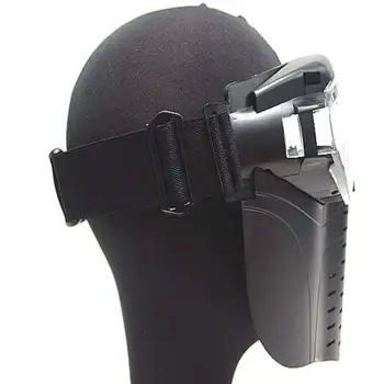 Anti Tåge Fuld ansigtsmaske, som skal Taktiske Maske med Fan Ventilation Støv-Bevis Goggle Hjelm Militære Paintball Jagt Tilbehør