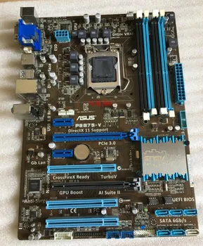 Anvendes,Asus P8B75-V Oprindelige Anvendte Desktop Bundkort Intel B75 Socket LGA 1155 i3 i5-i7 DDR3 32G SATA3 USB3.0 TIL testet godt