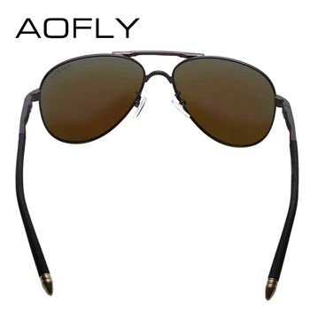 AOFLY Brand-Mænd Mode Solbriller Cool Polariseret Sports Mænd og Solbriller Mandlige Kørsel Sol briller til mænd Vintage Gafas De Sol