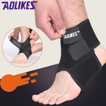 AOLIKES 1 Par Ankel Protector Sport Ankel Støtte Elastisk Ankel Bandage Vagt Foden Støtte Sports-Gear Fitness