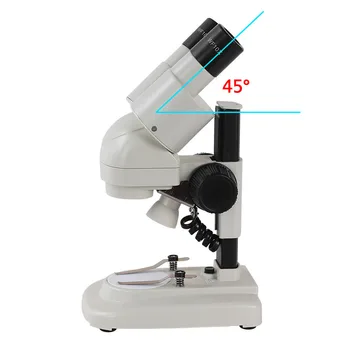 AOMEKIE 20X/40X Stereo-Mikroskop Kikkert HD Vision Øverste LED-Belysning PCB Lodde Telefon Reparation Værktøj, Børn, Uddannelse Gave