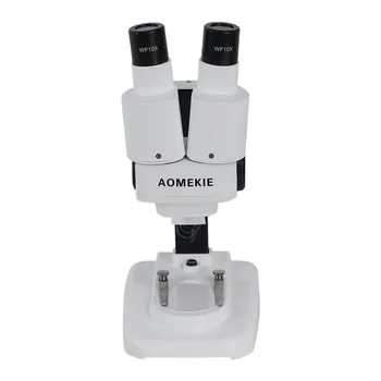 AOMEKIE 20X Kikkert Stereo-Mikroskop LED PCB Lodning Af Mobiltelefon Reparation Dias Mineral Ser Mikroskop Børn Gave