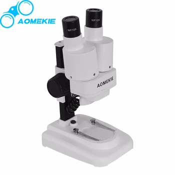 AOMEKIE 20X Kikkert Stereo-Mikroskop LED PCB Lodning Af Mobiltelefon Reparation Dias Mineral Ser Mikroskop Børn Gave