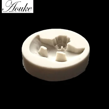 Aouke Maske Form Silikone Kage Forme, Chokolade,Slik,Jelly Forme X170