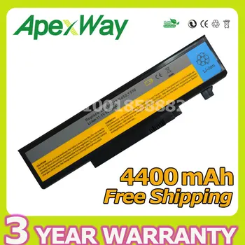 Apexway 6 cell 4400mAh 11.1 v laptop batteri til Lenovo IdeaPad Y450 20020 4189 Y550 4186 Y550A Y550P 3241