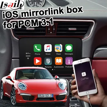 Apple iOS spejl link box til Porsche PCM 3.1 Cayenne Macan Panamera 911 osv.