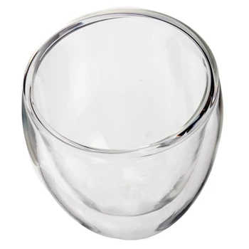 Arshen 250ml Håndlavet Dobbelt Lag Te Kop Kaffe varmeandig Isoleret Glas Sund Juice Kungfu Te Mælk Drikkevarer Cup