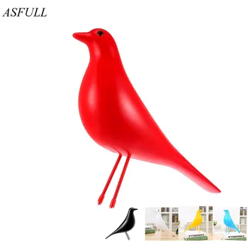 ASFULL Gratis Forsendelse Harpiks House Bird house fugle, boligindretning, Møbler fredsdue for Europæiske mascot