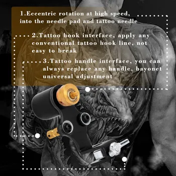 ATOMUS 5 Farve Tatovering Maskine Shader & Liner Diverse Roterende Tatovering Motor Pistol Høj Kvalitet til Permanent Tatovering Body Art Levering