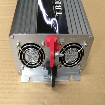 Auto Bil Pure Sine Wave Power Inverter 4000w DC12V/24V/48V TIL AC220V/110V 8000W Peak Power Converter USB Stik Til Solar Panel