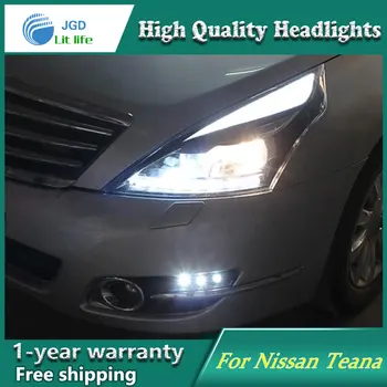 Auto Clud Stil LED Lygte for Nissan Teana 2008-2012 led-forlygter signal-led kørelys hid Bi-Xenon-Optik lav beam