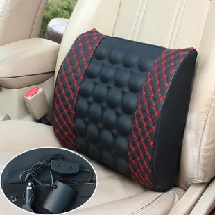 Auto el-talje med bil tilbage pude køretøj Massage Sæde støtte sæde ryg pude for skæve om beskyttelse af lumbal ætiopere