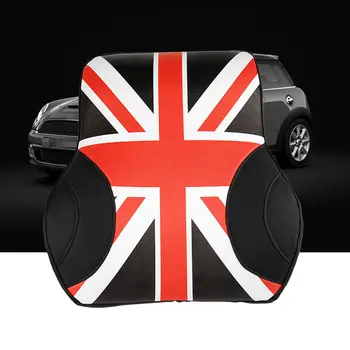 Auto-Hukommelsen Skum England Flag autostol Understøtter sædehynde Lændestøtte Stolen Passer Til Mini Cooper VW Bettle Tilbehør