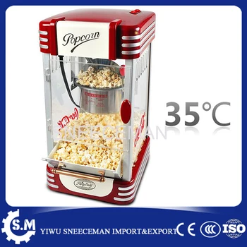Automatisk el-popcorn maskine 3mins husstand barn bruge mini popcorn gør maker machine