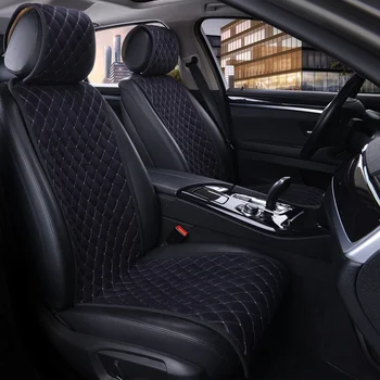 AUTOYOUTH Fashion Car Seat Cushion Universal Nano bomuld velour stof sædebetræk Passer til de Fleste Bil eller SUV 4 Farve-Bil Styling