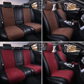 AUTOYOUTH Fashion Car Seat Cushion Universal Nano bomuld velour stof sædebetræk Passer til de Fleste Bil eller SUV 4 Farve-Bil Styling