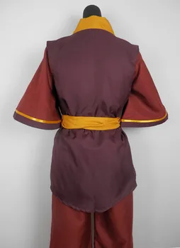Avatar Den Sidste Airbender Prince Zuko Anime Cosplay Kostume Skræddersyet Uniform