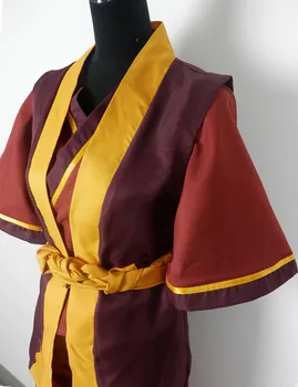 Avatar Den Sidste Airbender Prince Zuko Anime Cosplay Kostume Skræddersyet Uniform