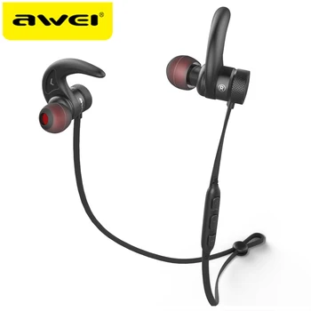 Awei A920BLS 4.1 Bluetooth Hovedtelefoner Trådløse Hovedtelefoner Sport IPX5 Vandtæt Headset, Øre Krog frie Hænder Med Mic For Telefonen