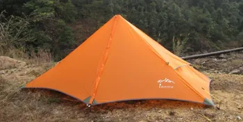 AXEMEN Pyramide super lys enkelt rodless mountain telt til tre sæsoner