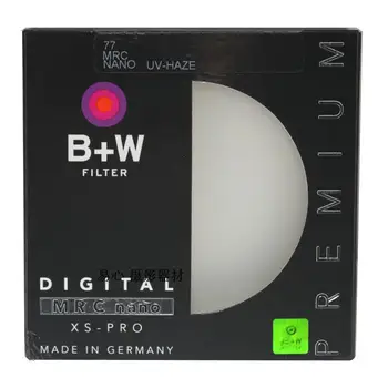B+W XSP MRC Digital UV-Filter 49 52 55 58 62 67 72 77 82 mm Lav Profil Billede XSP MRC UV Multicoat Til Kamera Linse