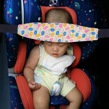 Baby Kids Søde Justerbar Sikkerhed Autostol Sove Lur Hoved Band-Støtte Indehaveren Fastgøringsbånd Klapvogn Støtte Indehaveren Bælte