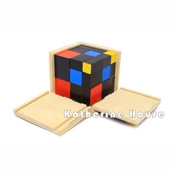 Baby Legetøj Montessori Underartsnavn Cube Matematik Tidlige Barndom Pædagogiske Førskole Uddannelse, Læring Legetøj Fødselsdag Gave