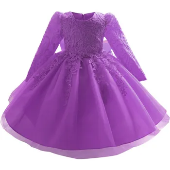 Baby Pige Lace Wedding Dress Tøj Kjole Kjoler for Piger Prinsesse Kjole børnetøj Jul Part, Kids Kostume