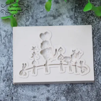 Baby silikone formen fondant skimmel kage udsmykning værktøjer chokolade gumpaste skimmel