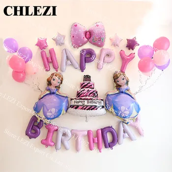 Baby tillykke med fødselsdagen tema fest dekoration Kombination, der passer balloner Dot latex helium-balloner baby kid legetøj CHLEZI1026