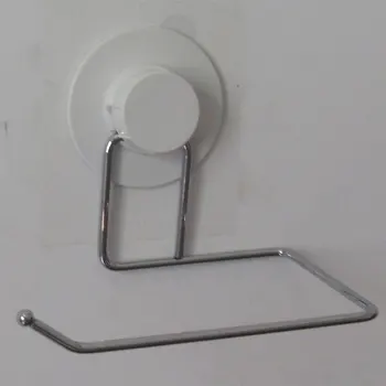 Badeværelse Suge Bøjle Papirholder Vægmonteret Armatur Væv Rack Køkken Håndklæde Krog Badeværelse Tilbehør