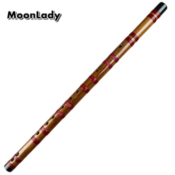Bambus-Fløjte med Sort rød musikinstrumenter Traditionel Kinesisk Træblæsere Instrument, som ikke er Xiao ikke Shakuhachi den fløjte