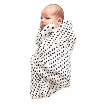 Bambus Musselin Bomuld Baby Swaddles 120x120cm Nyfødte Baby Tæpper Åndbar badehåndklæde Hold Wraps