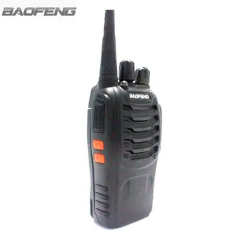 BaoFeng BF-888S Walkie Talkie Sortere 3W UHF 400-470MHz Frekvens Bærbare Radio Sæt Ham Radio Hf Tran Med Ørestykket