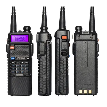 Baofeng UV-5R walkie talkie 3800mAh batteri version Dual Band Radio UV-5R To-Vejs Radio bærbare Walkie Talkie