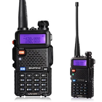 BaoFeng UV-5R Walkie Talkie Dual Band VHF/UHF136-174Mhz & 400-520Mhz To-Vejs Radio Håndholdte Baofeng uv5r