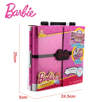 Barbie 6 dukker/Sæt Mini Fødselsdag Serie Barbies Kjole Med Tøj Amerikanske Piger Boneca brinquedos Legetøj For Børn
