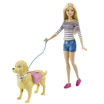 Barbie Tillade Mærke Mode Dukker Cykel Model Hund Legetøj Riding Pige Til Fødselsdag Gave Barbie Boneca DWJ68