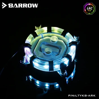 Barrow LTYKB-ARK til Intel socket LGA115x LRC RGB v2 Aurora Limited Edition CPU waterblock 0,4 MM microcutting micro vandveje