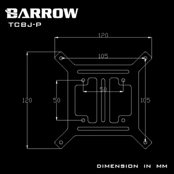 Barrow TCBJ-P 120mm/140 vandkølet platen støtte pumpe tank monteringsbeslag
