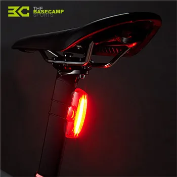 Basecamp Cykel USB-Genopladelige baglygte på Cykel Cykling Bageste Lampe Baglygte COB LED Regn Vandtæt BC-424S