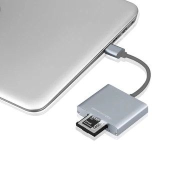 BaseQi MRW-E80 kompatibel USB3.0 / 2.0 XQD kort dedikeret højhastigheds-kortlæser