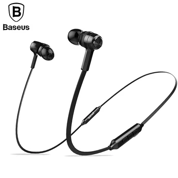 Baseus S06 Neckband Bluetooth-Hovedtelefoner Trådløse hovedtelefoner Til Xiaomi iPhone øretelefoner stereo auriculares fone de ouvido med MIC