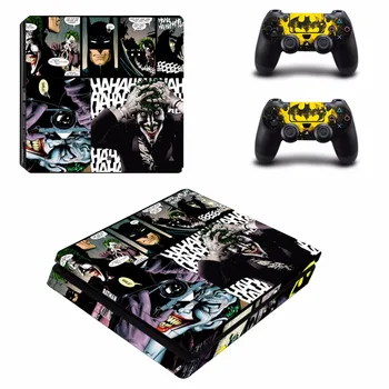 Batman Harley Quinn og Joker PS4 Slim Skin-Mærkat Mærkat For Sony PlayStation 4 Konsol og 2 Controllere PS4 Slim Skin Sticker