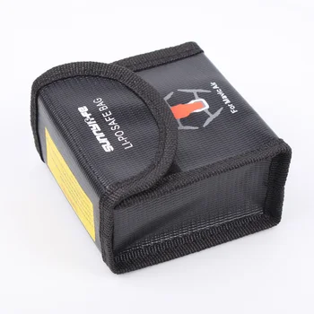 Batteri Beskyttende opbevaringspose LiPo Safe Bag eksplosionssikker for DJI MAVIC LUFT Quadcopter (Hold 2 Batterier)