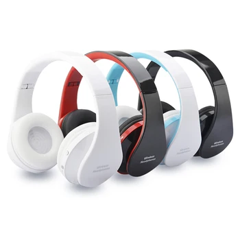 BBGear Sammenklappelig Bøjle Hovedtelefoner Bærbare Trådløse Bluetooth Sports Headset w/ Mic/Håndfri Stereo musikafspiller Til iphone