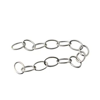 Beadsnice ren 925 sterling sølv smykker kæde extender håndlavet halskæde extender engros i fabrik ID27516